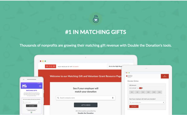 Best way to collect donations online: Double the Donation