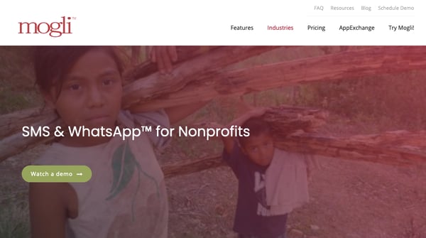 Mogli Webpage