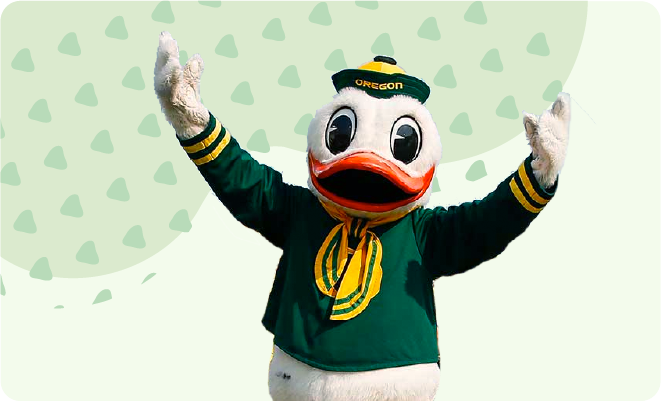 University of Oregon Mascot